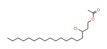 3-Chlorooctadecyl acetate